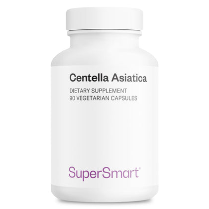 Supersmart Gotu Kola 180mg 90 capsules végétariennes vue de face