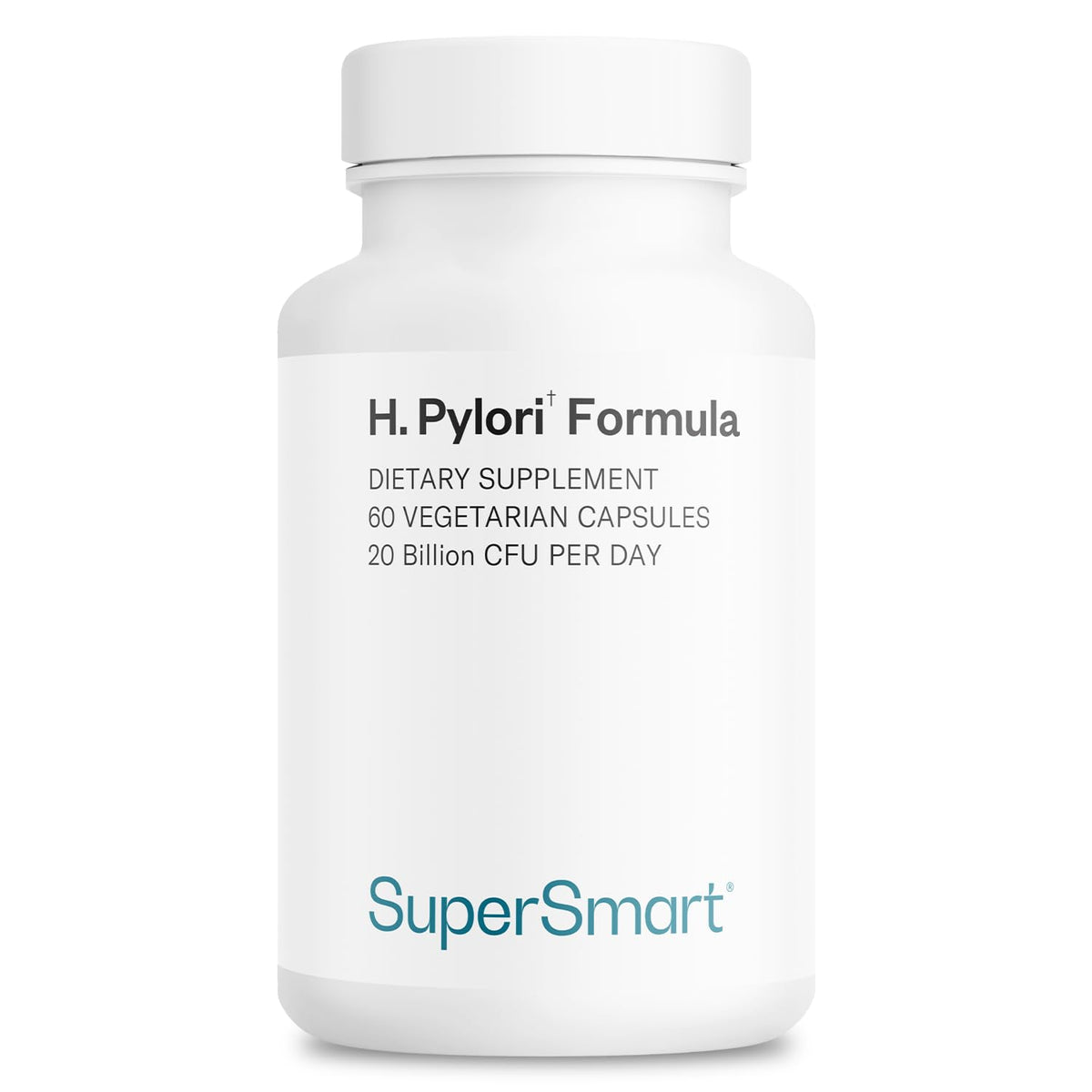 Supersmart H. Pylori Formula 60 capsules végétariennes vue de face