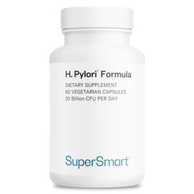 Supersmart H. Pylori Formula 60 capsules végétariennes vue de face