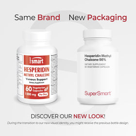 Supersmart Hesperidine Méthyle Chalcone 1000 mg complément côté