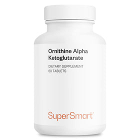 Supersmart L-Ornithine Alpha-Céto-Glutarate 60 comprimés avant