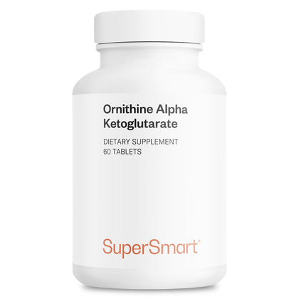 Supersmart L-Ornithine Alpha-Céto-Glutarate 60 comprimés avant