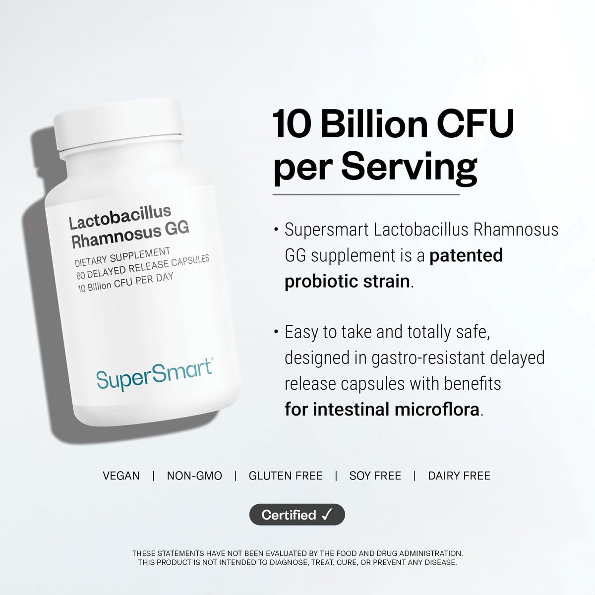 Supersmart Lactobacillus Rhamnosus GG boîte ouverte