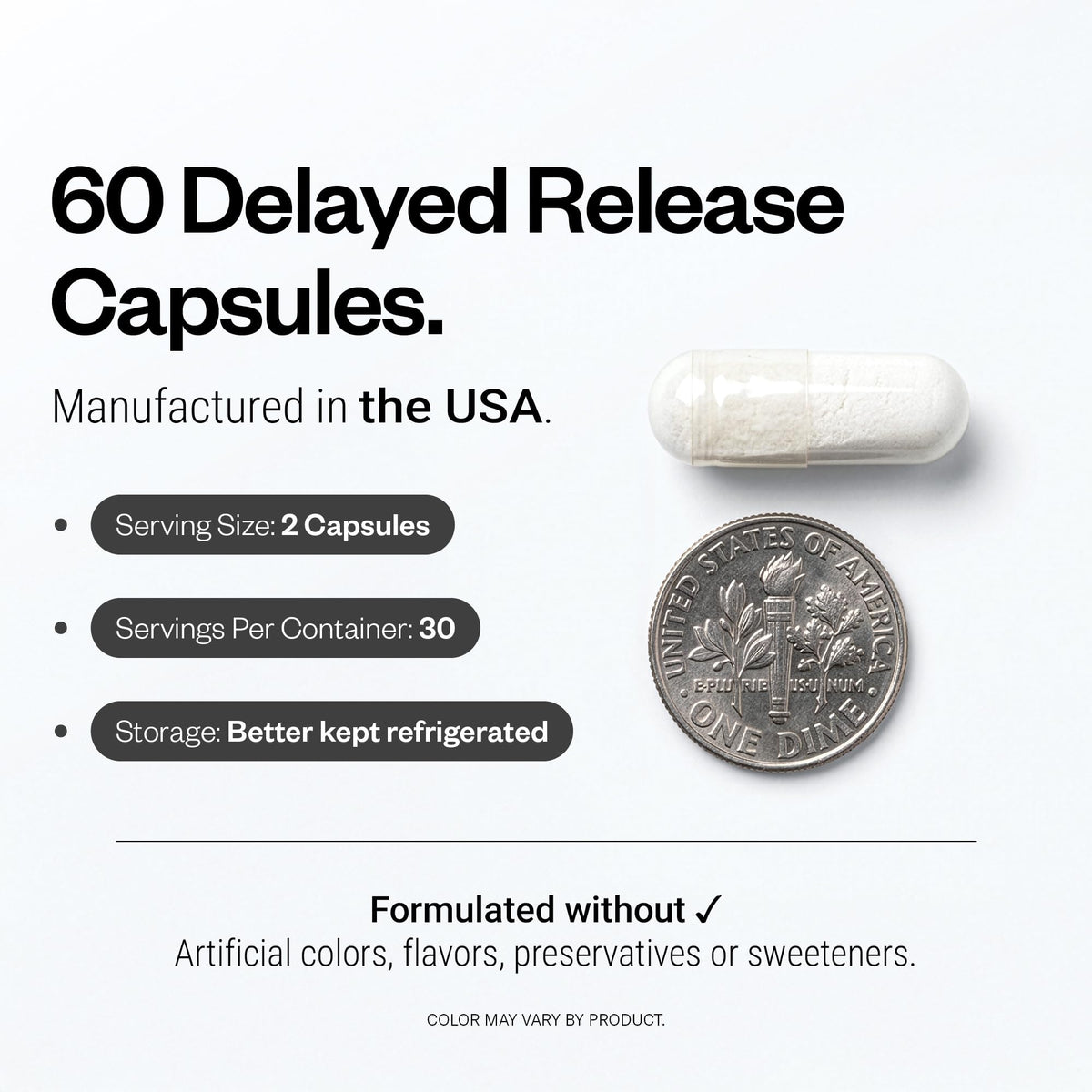 Supersmart Lactobacillus Rhamnosus GG capsules sur une table