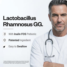 Supersmart Lactobacillus Rhamnosus GG capsules végétales