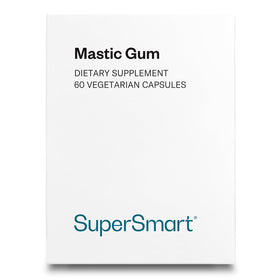 Supersmart Mastic Gum 2000mg - 60 capsules végétariennes, vue avant