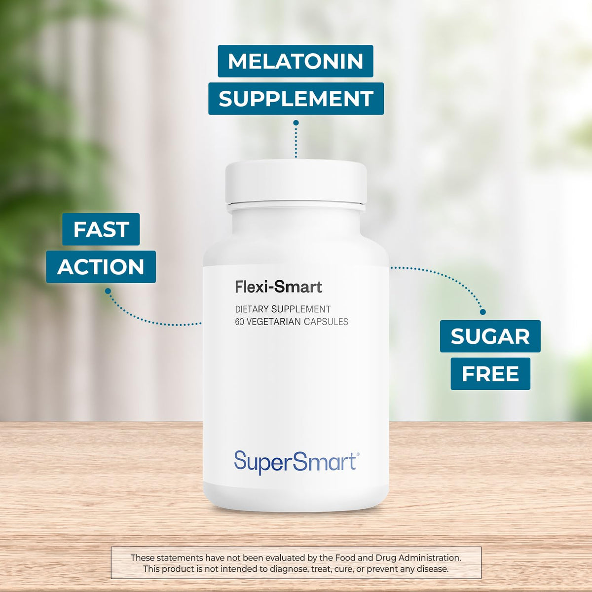 Supersmart Melatonin 2,5 mg comprimés sublinguaux menthe