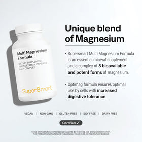 Supersmart Multi Magnesium Formula ingredients list