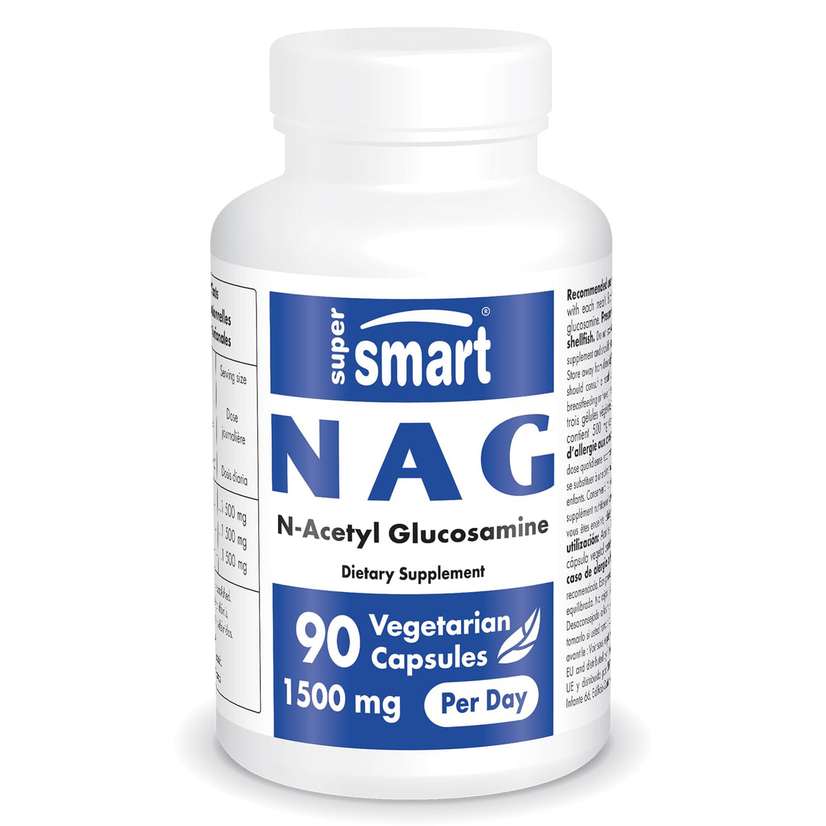 Supersmart NAG 1500 mg boîte avant vue