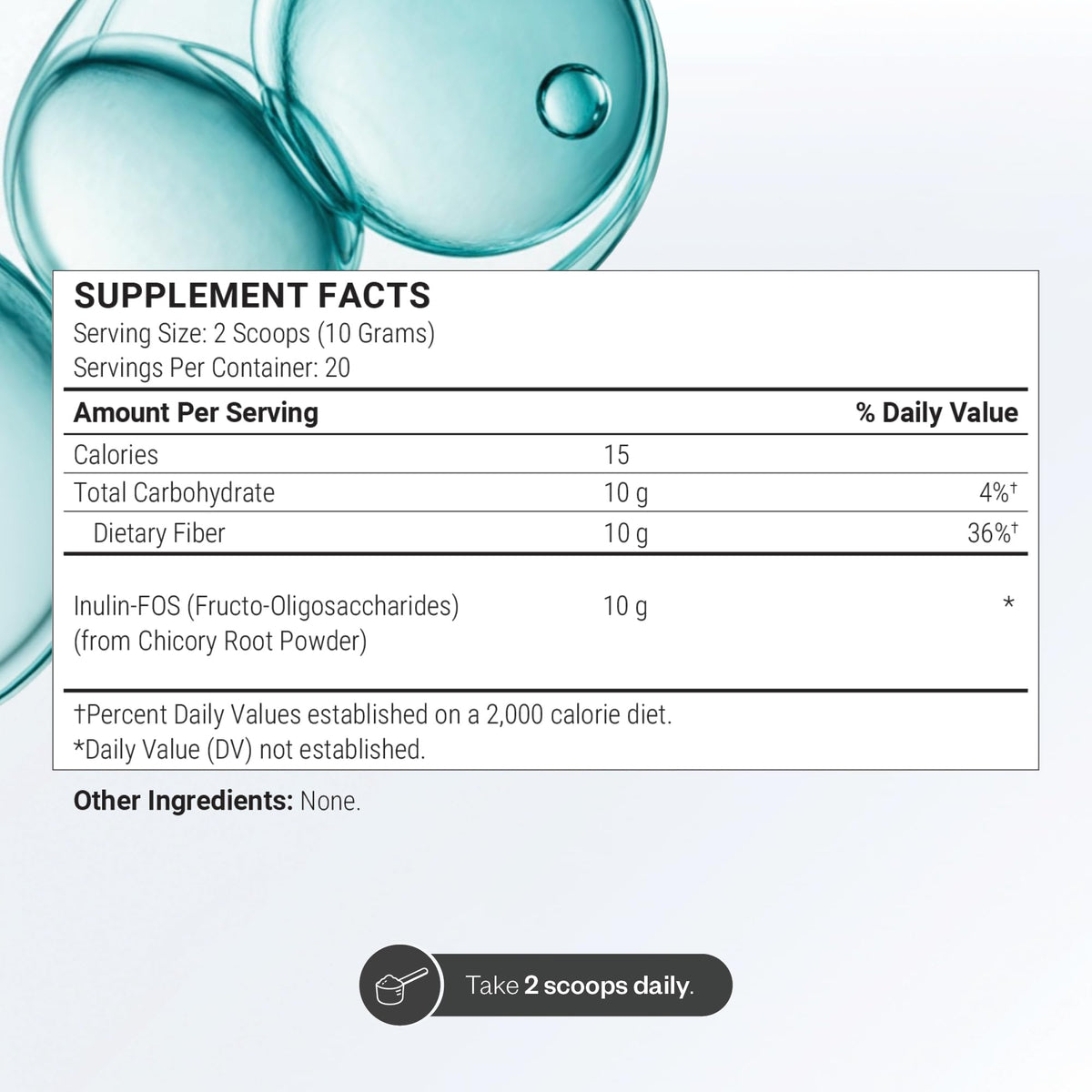 Supersmart Poudre d'Oligosaccharides Fructo 200 g - cuillère doseuse