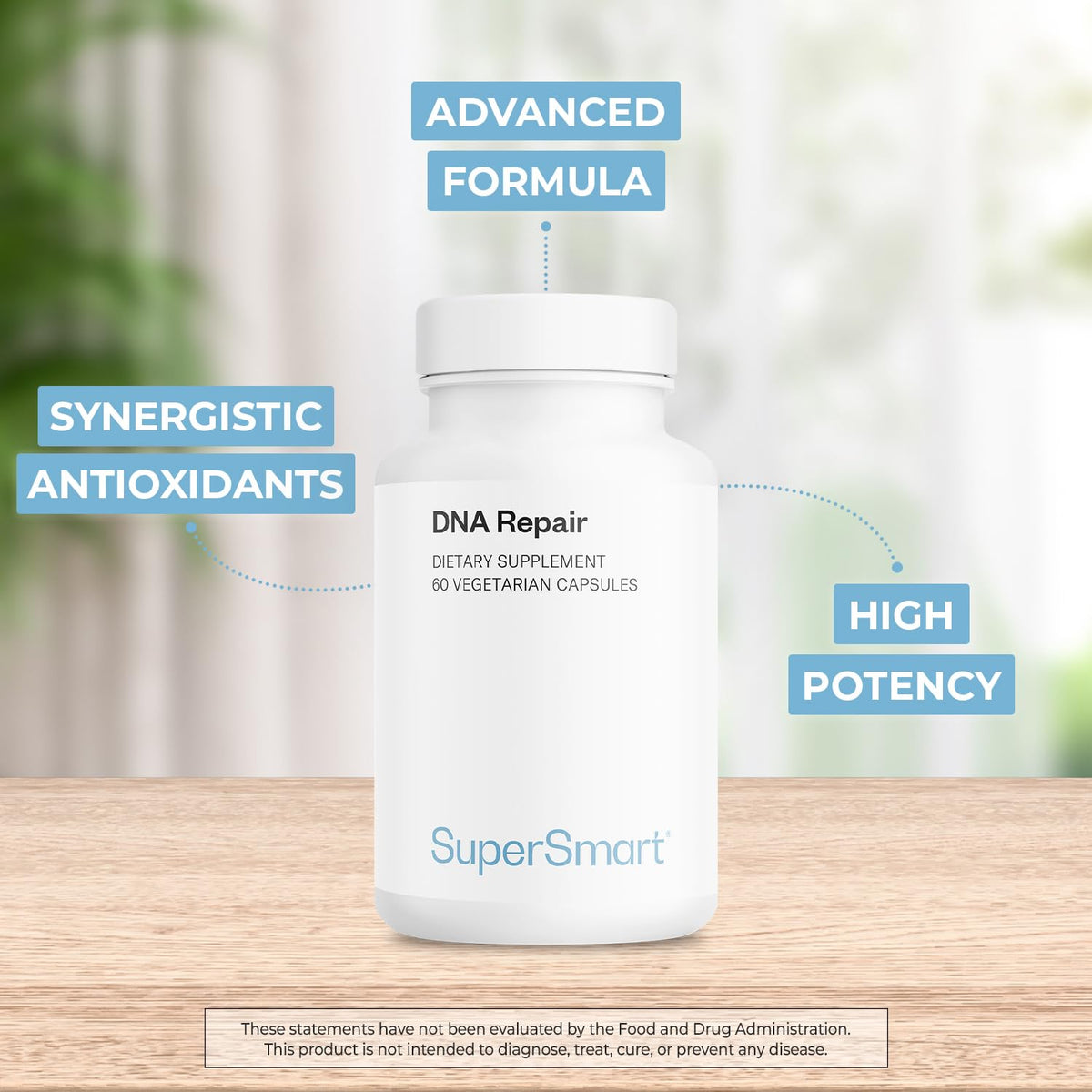 Supersmart Réparation ADN capsules végétales - emballage
