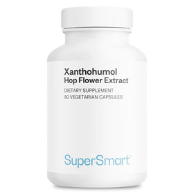 Supersmart Xanthohumol 150 mg 90 capsules végétariennes vue avant