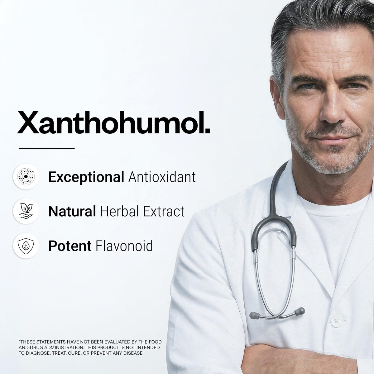 Supersmart Xanthohumol 150 mg détails de l'étiquette