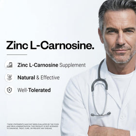 Supersmart Zinc L-Carnosine 75mg capsules végétariennes