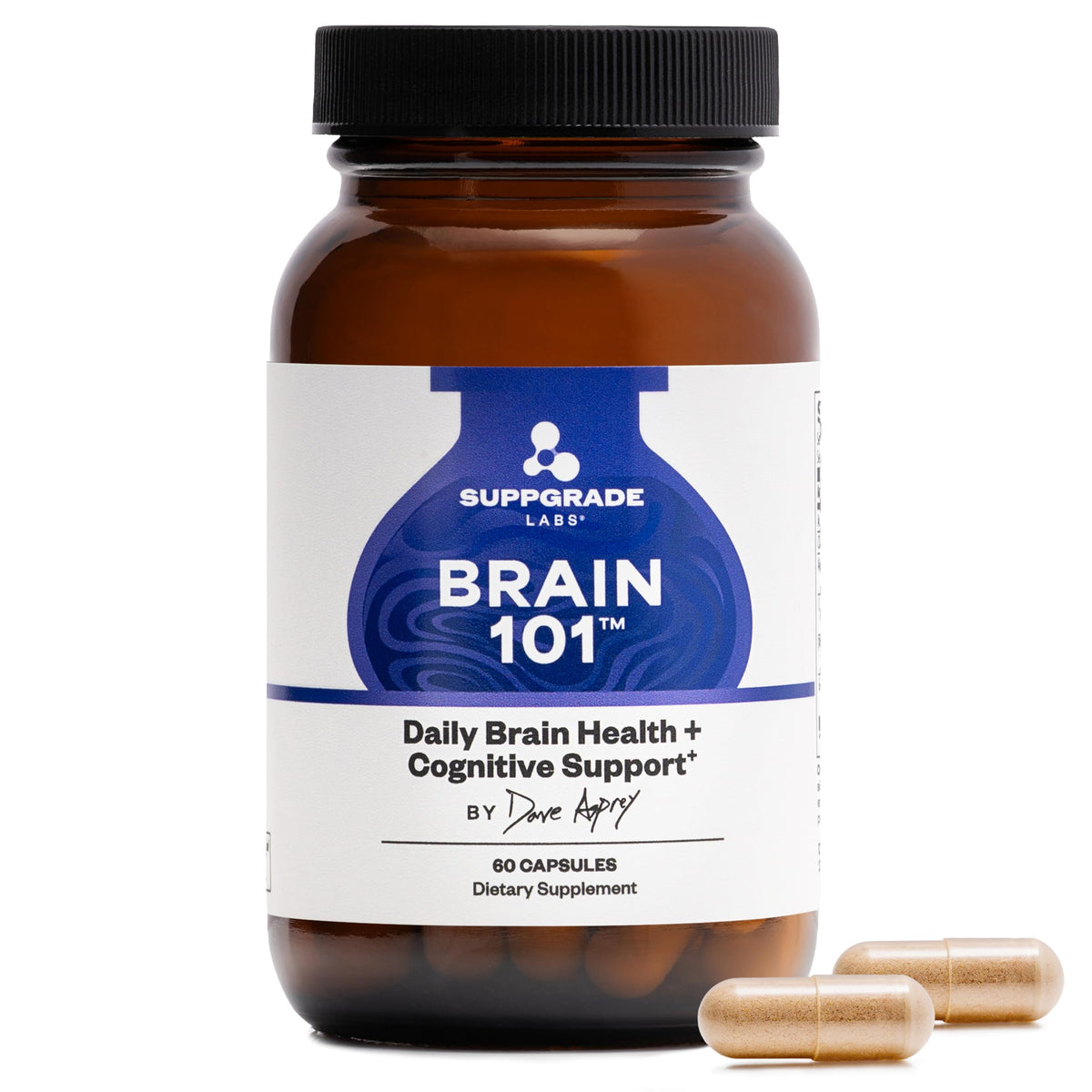 Suppgrade Labs Brain 101 complément nootropique vue avant
