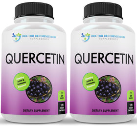 SUPPLEMENTS Quercetin 1000mg 120 capsules front view