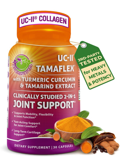 SUPPLEMENTS STUDIO Complément Alimentaire Articulaire UC-II vue de face