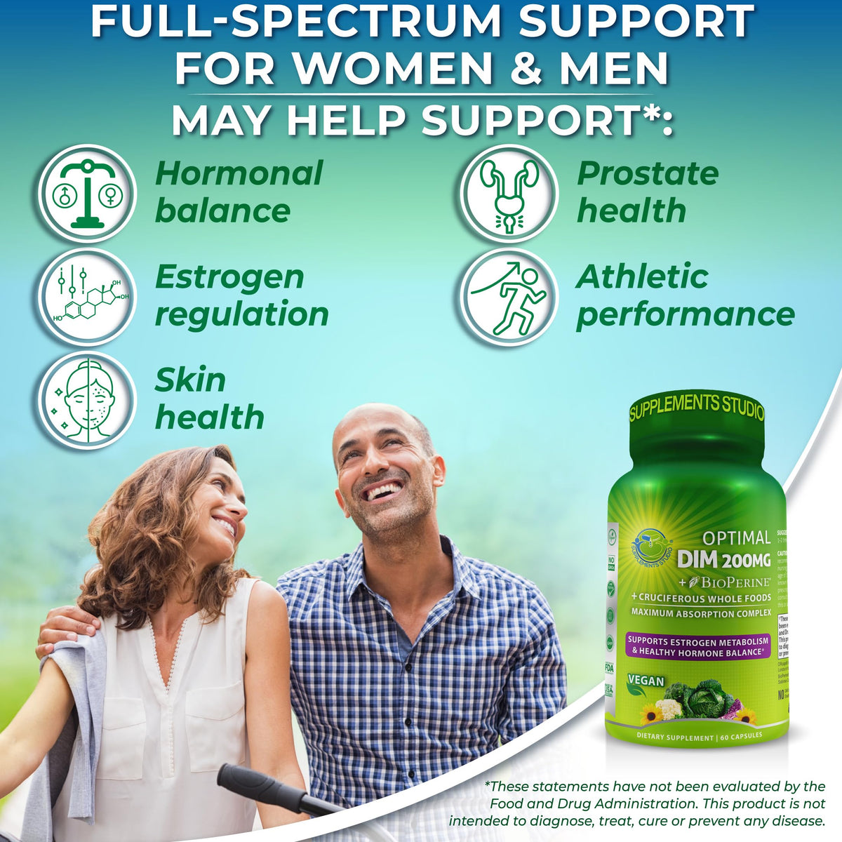 SUPPLEMENTS STUDIO Complément DIM 200mg capsules ouvertes
