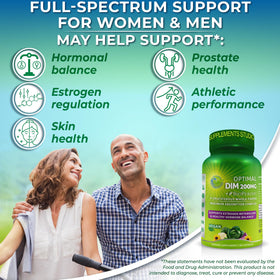 SUPPLEMENTS STUDIO Complément DIM 200mg capsules ouvertes