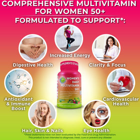 SUPPLEMENTS STUDIO Multivitamines Vegan 50+ capsules in hand