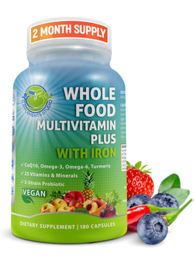 SUPPLEMENTS STUDIO Multivitamines Végétaliennes 180 capsules vue avant