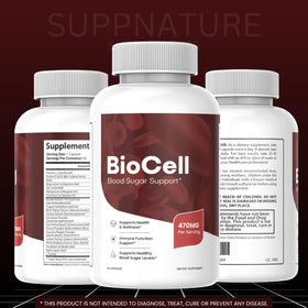 SuppNature Bio Cell Capsules vue de dessus