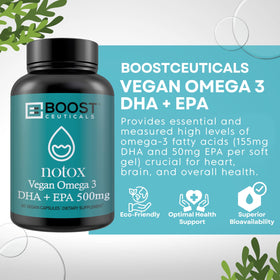 support Complément Alimentaire Omega 3 Végétal - capsules ouvertes