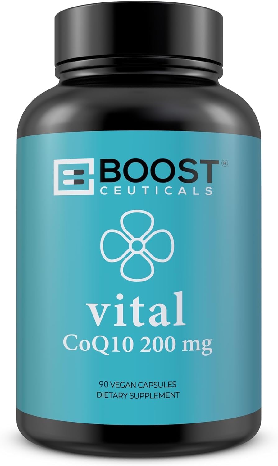support CoQ10 200mg Vegan Capsules boîte avant