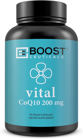 support CoQ10 200mg Vegan Capsules boîte avant