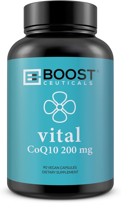 support CoQ10 200mg Vegan Capsules boîte avant