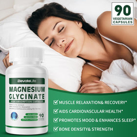 support Magnésium Glycinate capsules ouvertes montrant leur contenu
