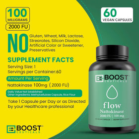 support Nattokinase 2000 FU capsules label details