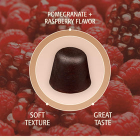 support ORGANIC Gummies Vegan Shatavari SRI-81 gummies au goût framboise