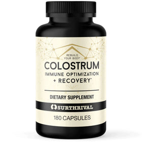 Surthrival Colostrum Poudre en Capsules, 180 capsules, vue de face