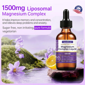SustainWell Magnésium L-Thréonate liquide 1500mg flacon arrière