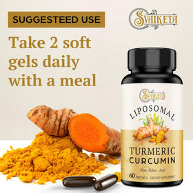 Svaiketa Curcuma Liposomal 2000mg Gélules Ingredients List