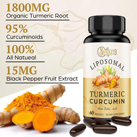 Svaiketa Curcuma Liposomal 2000mg Gélules Packaging