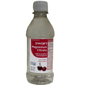 Swan Solution Laxative Oral Citrate de Magnésium 2 bouteilles de 295 ml saveur cerise