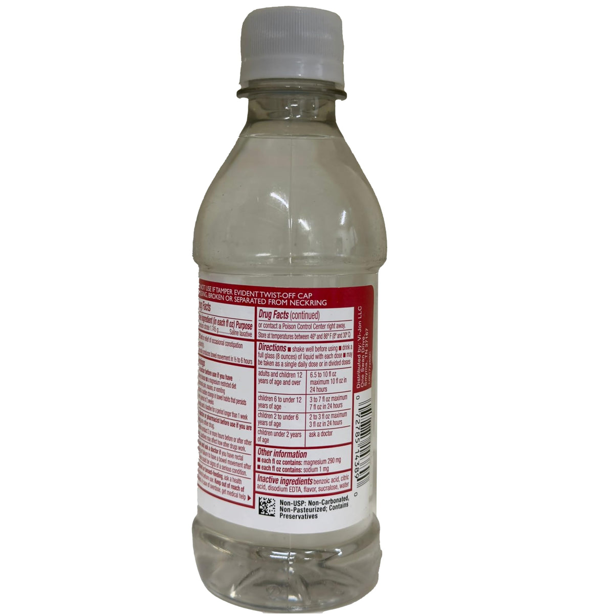 Swan Solution Laxative Oral Citrate de Magnésium vue de face