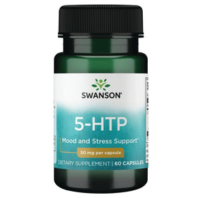 Swanson 5-HTP Extra Fort 50 mg boîte avant vue