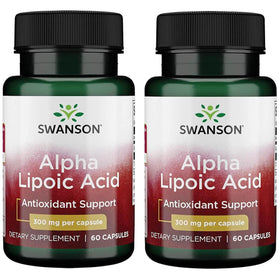Swanson Acide Alpha Lipoïque 300 mg boîte avant vue
