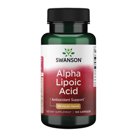 Swanson Alpha Lipoic Acid 100 mg 120 capsules vue de face