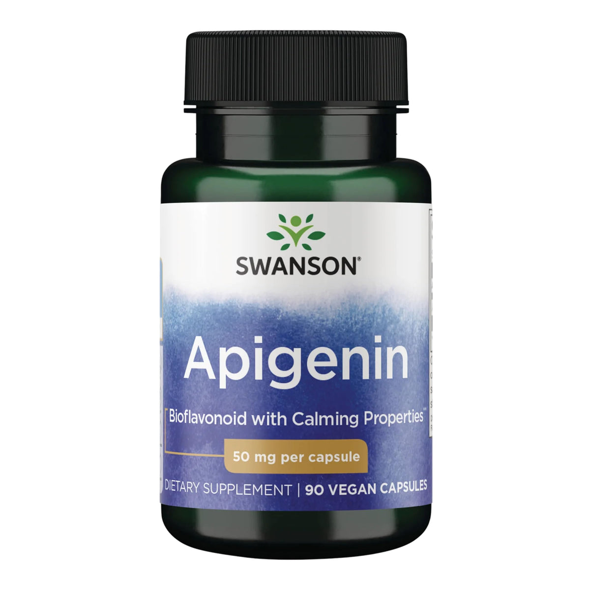 Swanson Apigenin 50 mg 90 capsules vue de face