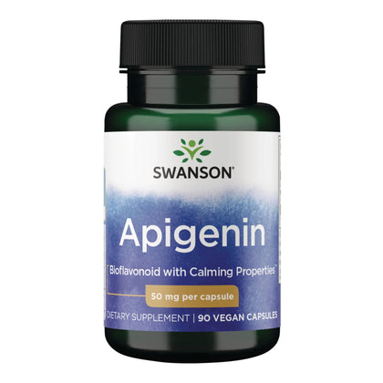 Swanson Apigenin 50 mg 90 capsules vue de face