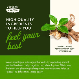 Swanson Ashwagandha, dosette de capsules ouverte
