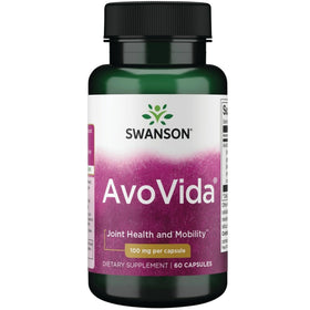 Swanson Avovida 100 mg 60 capsules vue de face