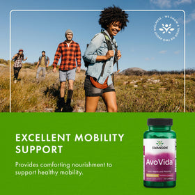 Swanson AvoVida Complément Alimentaire 300 mg 60 Capsules avec verre d'eau