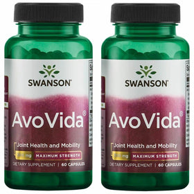 Swanson AvoVida complément articulaire 300 mg, 60 capsules, vue de face