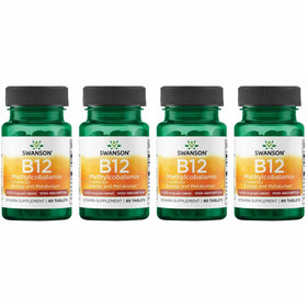 Swanson B-12 Methylcobalamine 5000 mcg comprimés boîte avant