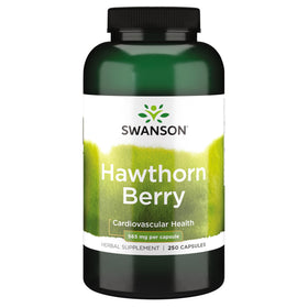 Swanson Baies de Monnaie du Pape 565 mg capsule avant